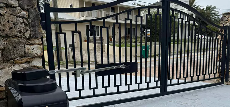 Swing Gate Opener with Keypad Miami Beach