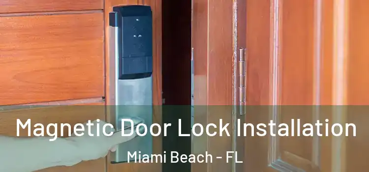  Magnetic Door Lock Installation Miami Beach - FL