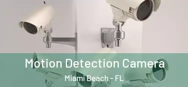  Motion Detection Camera Miami Beach - FL